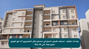 وحدات جاهزة.. استعد لفرص الحجز في «سكن لكل المصريين 7» مع تمويل مميز يمتد حتى 20 عامًا